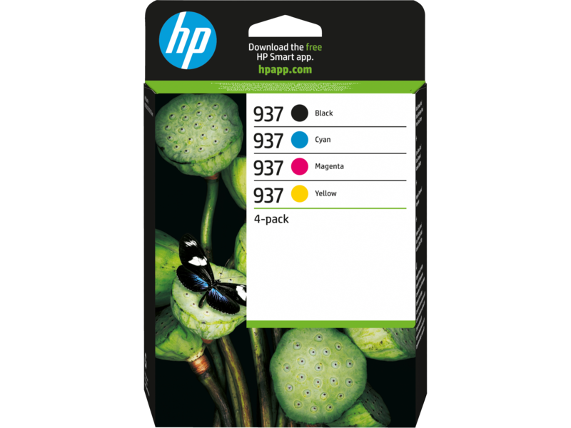 HP HP 903 - Pack de 4 cartouches d'encre originales noir, cyan
