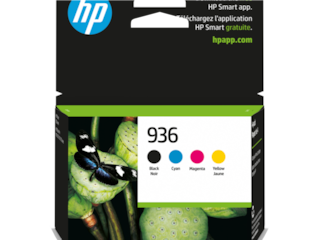 HP 936 Cyan/Magenta/Yellow/Black Original Ink Cartridge 4-pack, 6C3Z5LN
