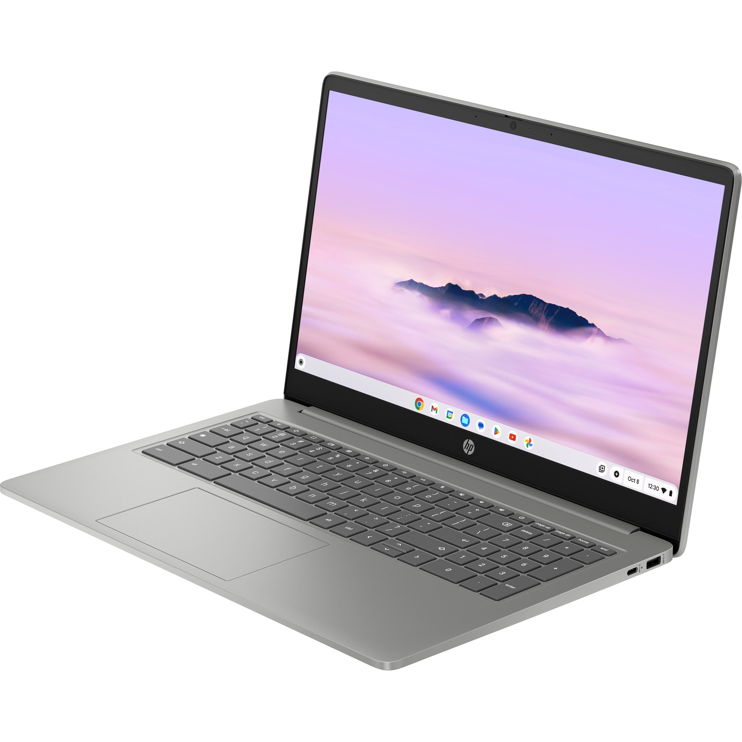HP Chromebook Plus 15.6 Inch 15a-nb0033dx Laptop Intel Core i3 8GB RAM 128GB UFS - Picture 2 of 6
