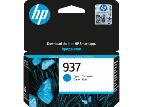 HP 937 4S6W2NE ciánkék eredeti tintapatron OfficeJet Pro 9110 9120 9130 9720 9730 (800 old.)