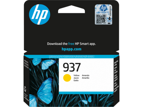 HP 937 4S6W4NE sárga eredeti tintapatron OfficeJet Pro 9110 9120 9130 9720 9730 (800 old.)