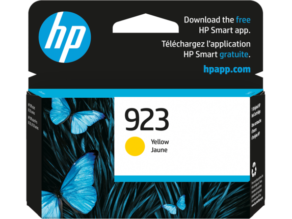 Image for HP 923 Yellow Original Ink Cartridge from HP2BFED