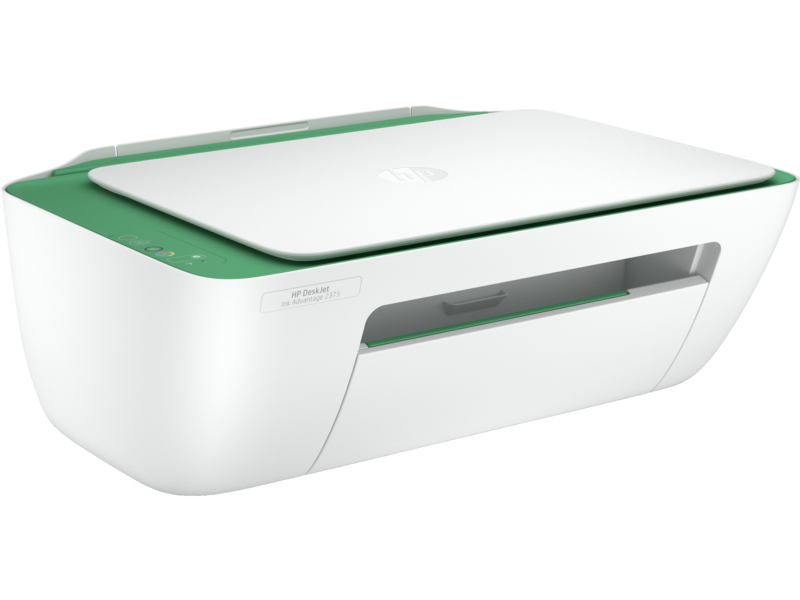 Impresora a color multifunción HP Deskjet Ink Advantage 2375 blanca y verde  100V/240V