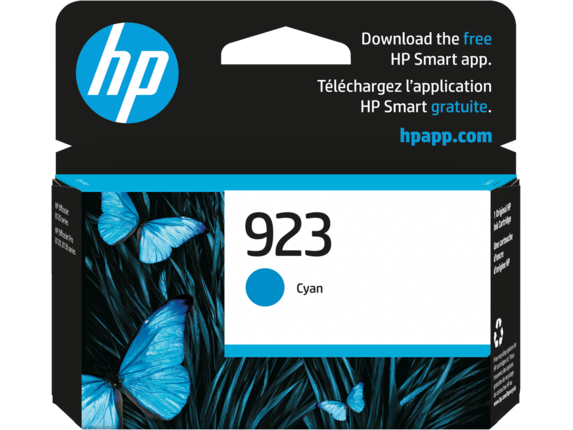 Image for HP 923 Cyan Original Ink Cartridge from HP2BFED