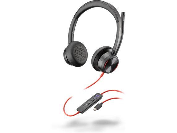 Audio, Poly Blackwire 8225 Microsoft Teams Certified USB-C Headset