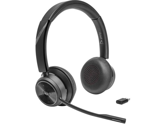 Audio, Poly Savi 7320 Microsoft Teams Certified DECT Stereo Headset