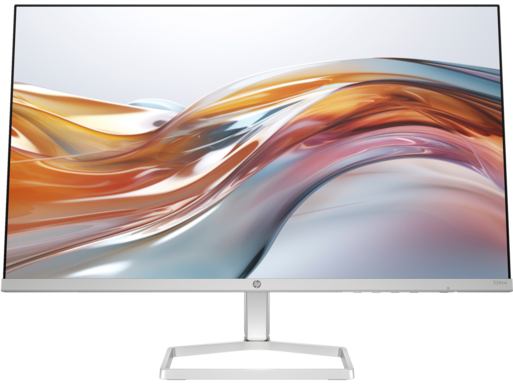 Series 2 of 3 , HP Series 5 23.8 inch FHD White Monitor + HP Wireless Mouse and Keyboard 300 Bundle