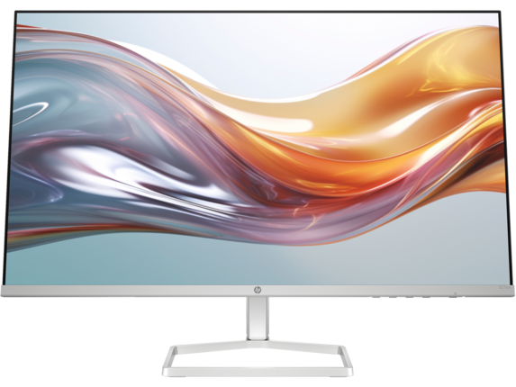 HP Home Monitors, HP Series 5 27 inch FHD White Monitor - 527sw