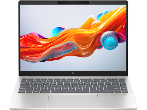 HP Pavilion Plus Laptop 14z-ey000, 14" [Windows 11 Home, AMD Ryzen™ 5 7540U (up to 4.9 GHz, 16 MB L3 cache, 6 cores, 12 threads) + AMD Radeon™ 740M Graphics + 16 GB(Onboard), 512 GB PCIe® NVMe™ M.2 SSD]