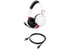 HP 7G8F2AA HyperX Cloud Mini – vezeték nélküli gamer headset (fehér)