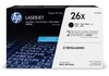 HP 26XD CF226XD nagy kapacitású fekete eredeti LaserJet M402 M426 tonerkazetta (2*9000 old.)
