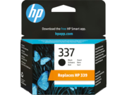 HP 337 C9364EE fekete tintapatron eredeti Deskjet 460C / 5940 / 6940 / 6980 / D4160 Photosmart 2575 / 8050 / C4180 / D5160 Officejet 100 / H470 / 6310 / K7100 (10ml/400 old.)