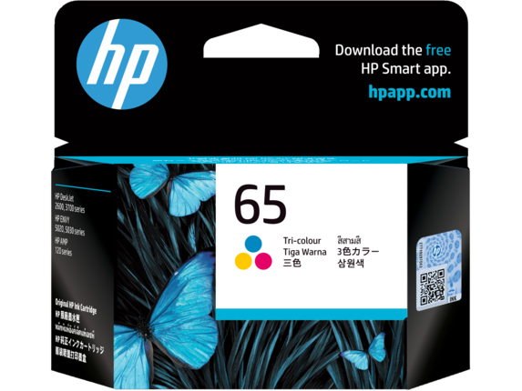 Image for HP 65XL Tri-color Original Ink Cartridge from HP2BFED
