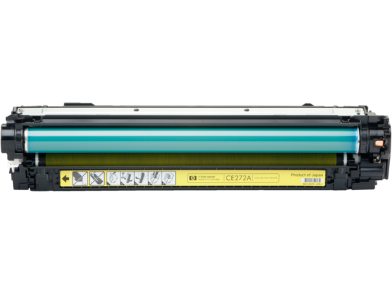 HP 650A, (CE272A) Yellow Original LaserJet Toner Cartridge