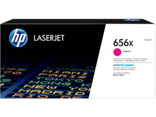 HP 656X High Yield Magenta Original LaserJet Toner Cartridge, CF463X