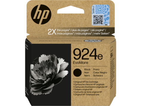 HP 4K0V0NE 924e EvoMore fekete eredeti tintapatron OfficeJet 8120 8122 8130 8132 (1000 old.)