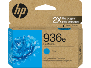 HP 936e EvoMore Cyan Original Ink Cartridge, 4S6V3LN