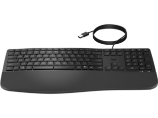 HP 485 Comfort Wired Keyboard for business