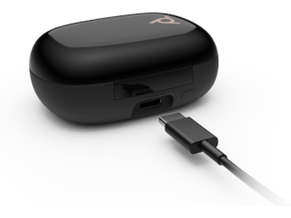 Poly Voyager Free 20 Black Earbuds +Basic Charge Case