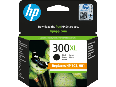 HP 300XL CC641EE fekete tintapatron eredeti CC641EE D1660 D2560 D2660 D5560 F2420 F2480 F4210 F4280 F2492 F4580 C4680 C4780 Envy 110 (600 old.)