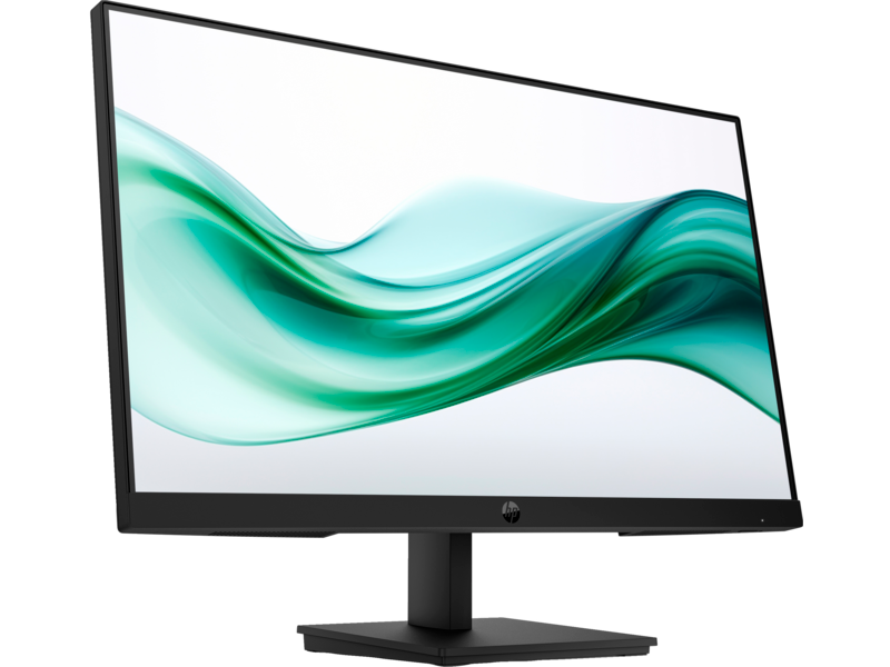 HP Series 3 Pro 23.8" FHD Monitor - 324pv Black Coreset ScrnSS FrontRight WhiteBG