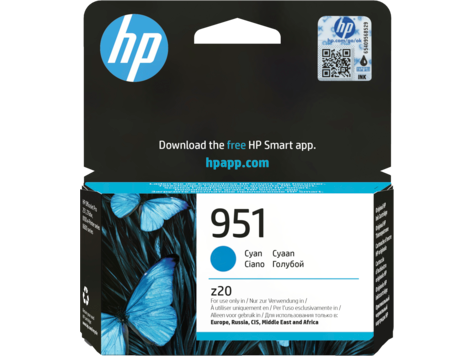 HP 951 CN050AE ciánkék tintapatron eredeti CN050AE Officejet Pro 8100 8600 8610 8620 251 276 (700 old.)