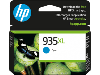 HP 935XL, (C2P24AN) High-Yield Cyan Original Ink Cartridge HP 935XL, (C2P24AN) High-Yield Cyan Original Ink Cartridge