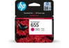 HP 655 CZ111AE bíbor tintapatron eredeti CZ111AE DJ Ink Adv. 3525 4615 4625 5525 65xx (600 old.)