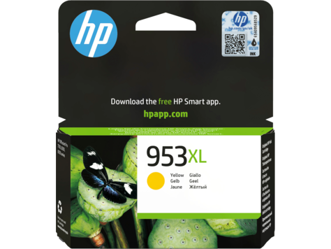 HP 953XL F6U18AE sárga tintapatron eredeti F6U18AE OfficeJet 7730 7720 7740 8210 8218 8710 8715 8720 8725 8730 (1450 old.)