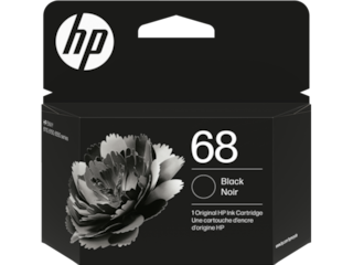 HP 68 Black Original Ink Cartridge, 7FP21TN