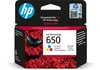 HP 650 CZ102AE háromszínű tintapatron eredeti CZ102AE DJ Ink Adv. 1015 1515 2515 2545 2645 3515 3545 4515 4645 (200 old.)