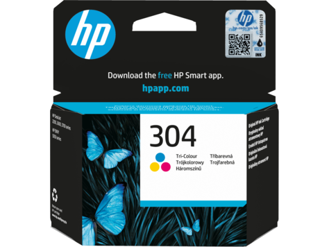 HP 304 N9K05AE háromszínű tintapatron eredeti N9K05AE DeskJet 2620 2622 2630 2632 2633 2634 3720 3730 3733 3735 3750 3760 3762 3764 (100 old.)