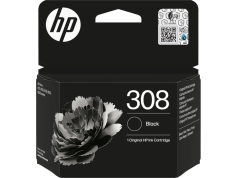 HP 308 7FP21UE fekete eredeti tintapatron Envy 6110e 6120e 6122e 6130e 6132e 6520e 6522e nyomtatóhoz (160 old.)