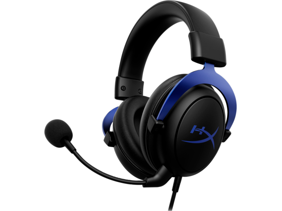 HyperX Gaming Headsets, HyperX Cloud Gaming Headset (Black-Blue)