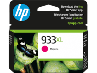 HP 933XL High Yield Magenta Original Ink Cartridge, CN055AN#140