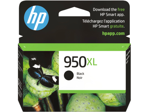 HP 950XL High Yield Black Original Ink Cartridge, CN045AN#140