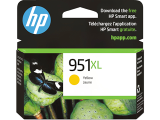 HP 951XL High Yield Yellow Original Ink Cartridge, CN048AN#140