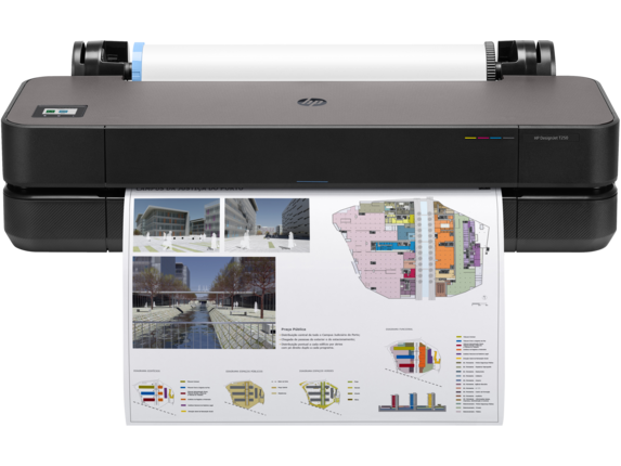 HP DesignJet Large Format Printers, HP DesignJet T250 24-in Printer 2025 Edition with 2YR Warranty, 5HB06T#B1K