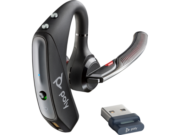 Poly Voyager 5200 UC USB-A Bluetooth Headset +BT700 Adapter