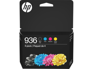 HP 936 Cyan/Magenta/Yellow/Black Original Ink Cartridge 4-pack, 6C3Z5LN