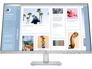HP Series 5 23.8 inch FHD Height Adjust Monitor - 524sh