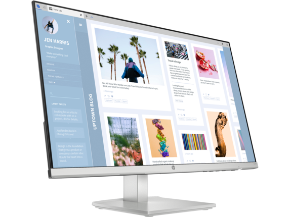 Series 6 of 11 HP Home Monitors, HP Series 5 23.8 inch FHD Height Adjust Monitor  - 524sh