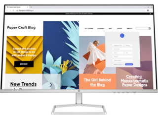 HP Series 5 31.5 inch FHD Monitor - 532sf