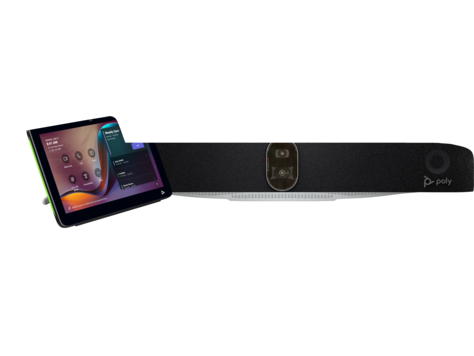 HP A4MA7AA Poly Studio X72 All-In-One Video Bar with TC10 Controller Kit