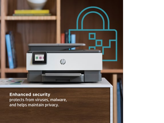 Series 7 of 10 Business Ink Printers, HP OfficeJet 8035e Pro All-in-One Certified Refurbished Printer w/ bonus 12 months Instant Ink through HP+