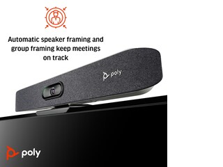 Poly Studio X30 All-In-One Video Bar with TC8 Controller Kit
