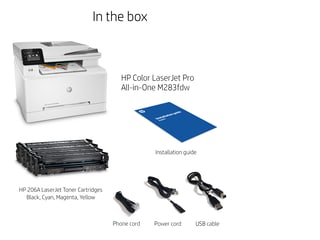 HP Color LaserJet Pro MFP M282nw impresora multifunción laser color WIFI