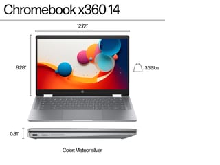 HP Chromebook PLUS laptop x360 14b-cd0010nr, 14 HP Chromebook PLUS laptop x360 14b-cd0010nr, 14