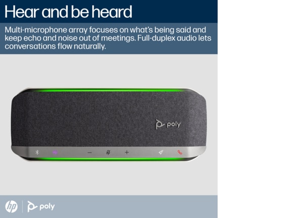 Series 6 of 10 Audio, Poly Sync 40 Microsoft Teams Certified Speakerphone