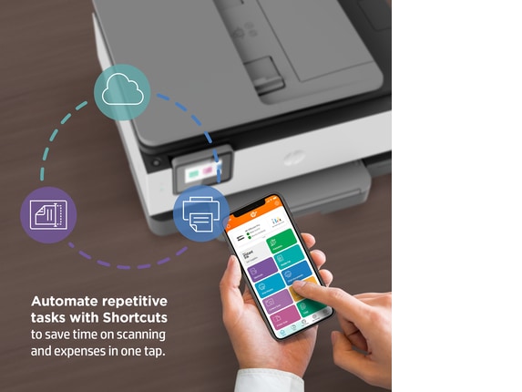 Series 9 of 13 Business Ink Printers, HP OfficeJet Pro 8025e All-in-One Printer w/ bonus 6 months Instant Ink through HP+